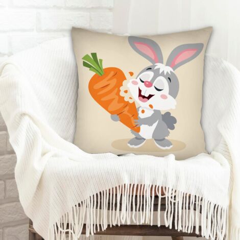 Housse de coussin de salon lavable pour canapé lit chaise décoratif de ferme la saint-valentin (1/5)