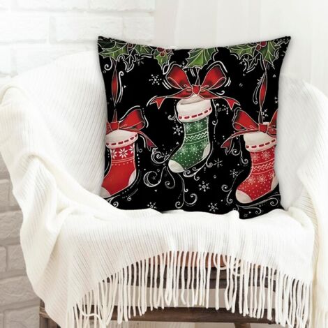 Housse de coussin carréelavable pour la Saint-Valentin, la Fête des Mères, anniversaire (1/5)