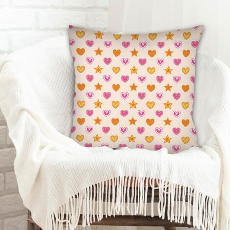 Housse de coussin résistant aux tachespour décoration de maison et de chambre à coucher (1/5)