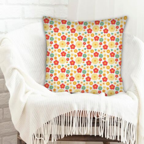 Housse de coussin carrée standard 45x45cm lavable en machine pour mari femme anniversaire (1/5)