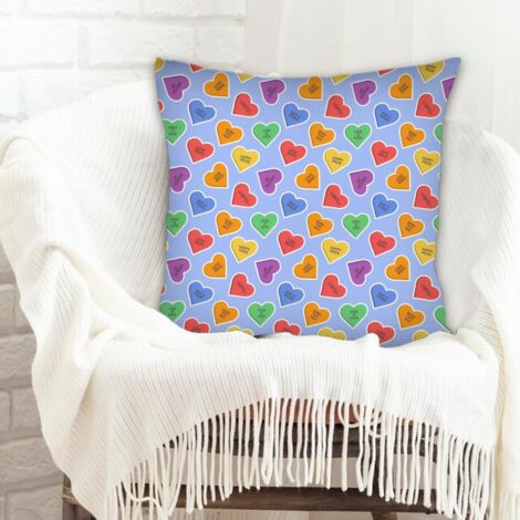 Housse de coussin décorative à la mode pour la maison incolore pour canapé lit salon chambre (1/5)