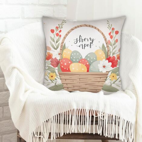 Housse de coussin pour décoration intérieure maison douce confortable pour canapé chambre salon décoration de la saint-valentin (1/5)