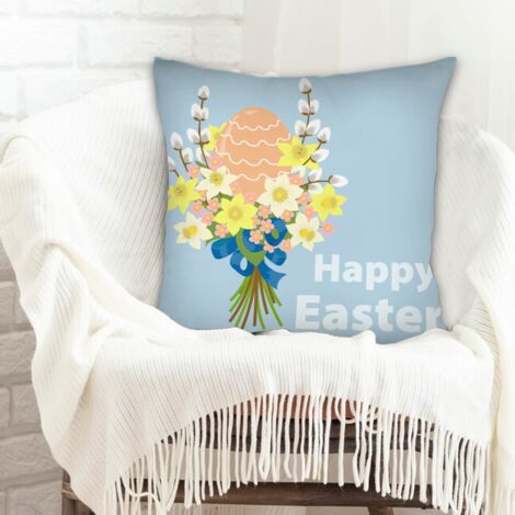 Housse de coussin sans coussin 45x45 fermeture à glissière pour canapé lit salon chambre décoration de la saint-valentin (1/5)