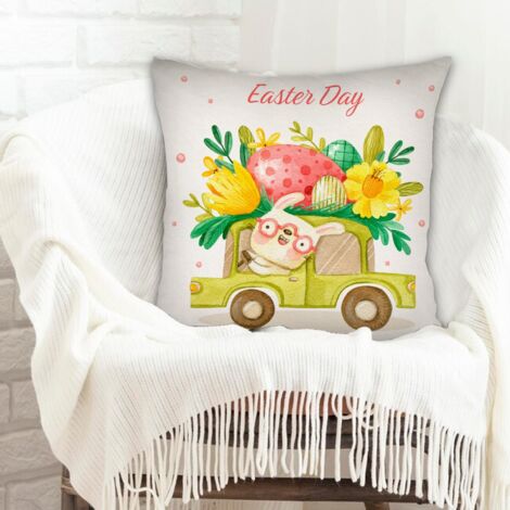 Housse de coussin sans coussin 45x45 résistant aux tachespour Noël, la Saint-Valentin, anniversaire (1/5)