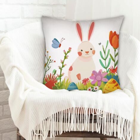 Housse de coussin décorative à la mode pour la maison lavable pour la Saint-Valentin, la Fête des Mères, anniversaire (1/5)