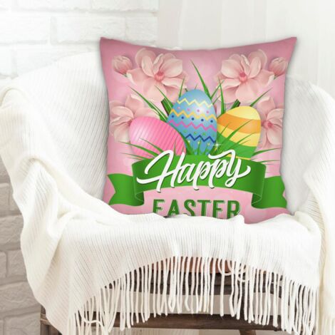Housses de coussin en polyester résistante résistant au lavage pour Noël, anniversaire, la Fête des Pères, la Fête des Mères (1/5)