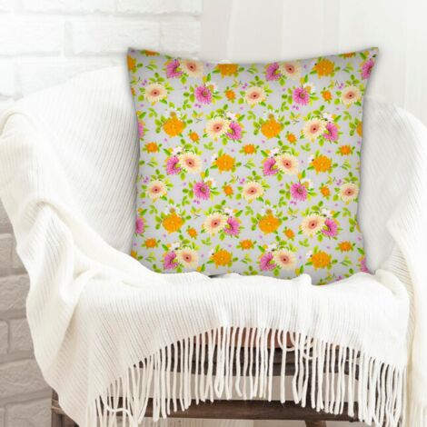 Housse de coussin pour décoration intérieure facile d'entretien pour chambre salon (1/5)