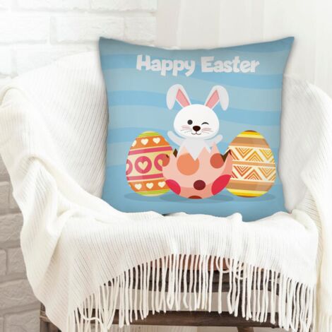 Housse de coussin carréelavable en machine pour mariage, anniversaire, la Saint-Valentin, la Fête des Mères (1/5)