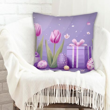 Housses de coussin décoratives facile d'entretien pour décoration de maison pour la saint-valentin (1/5)