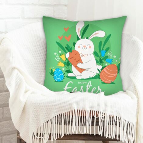Housse de coussin sans coussin 45x45 doux et respirant pour mariage la saint-valentin (1/5)