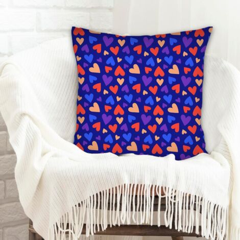 Housses de coussin décoratives facile d'entretien pour chambre à coucher salon (1/5)