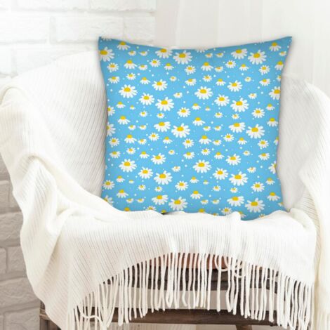 Housse de coussin 45x45 cm carrée résistant au lavage pour décoration de mariage (1/5)
