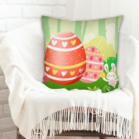 Housse de coussin moderne design à fermeture éclair invisible pour anniversaire de mariage la saint-valentin (1/5)
