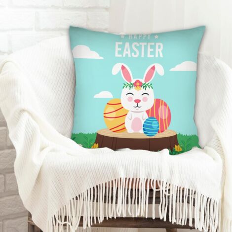 Housse de coussin durable pour mariage, anniversaire, la Saint-Valentin, la Fête des Mères et des Pères (1/5)