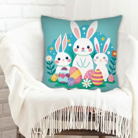 Housse de coussin pour décoration intérieure élégant pour Noël, anniversaire, la Fête des Pères, la Fête des Mères (1/5)