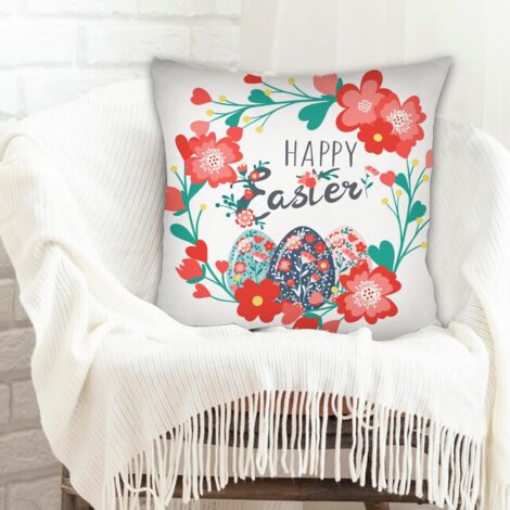 Housse de coussin pour décoration intérieure maison douce confortable pour chambre, salon (1/5)