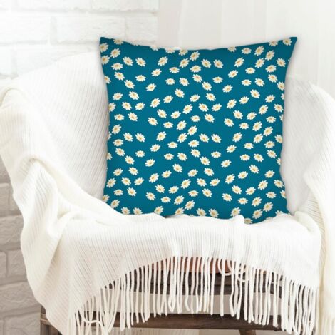 Housse de coussin moderne design à fermeture éclair invisible pour salon, chambre (1/5)