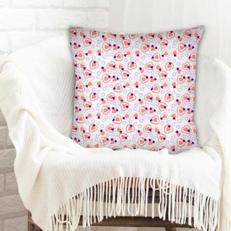 Housse de coussin sans coussin inaltérable pour décoration de noël de famille (1/5)