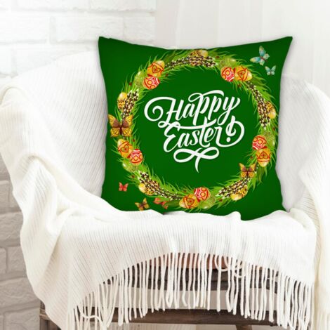 Housses de coussin en polyester résistante maison douce confortable pour mariage la saint-valentin (1/5)