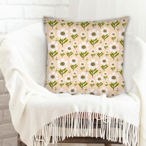Housse de coussin carrée standard 45x45cm doux pour canapé chambre à coucher salon décoration de la saint-valentin (1/5)