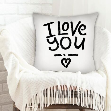 Housses de coussin de décoration doux pour canapé chambre salon décoration de la saint-valentin (1/5)