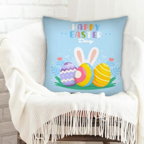 Housse de coussin sans coussin doux et respirant pour cadeau d'anniversaire (1/5)