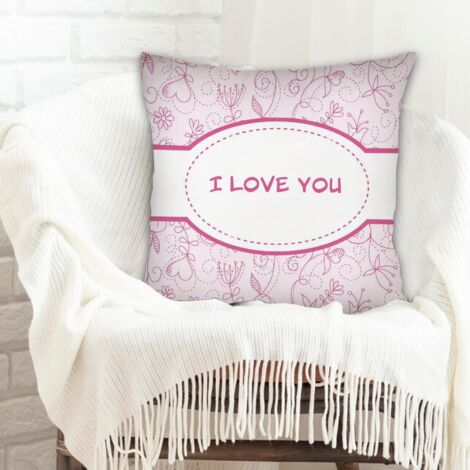 Housse de coussin décorative à la mode pour la maison résistant au lavage pour la saint-valentin (1/5)