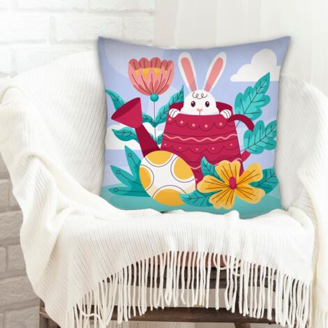 Housses de coussin de décoration doux et respirant pour canapé lit salon chambre décoration de la saint-valentin (1/5)