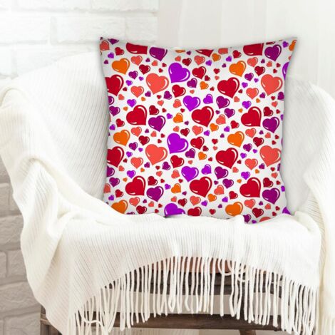 Housses de coussin décoratives résistant au lavage pour la Saint-Valentin, la Fête des Mères et des Pères (1/5)