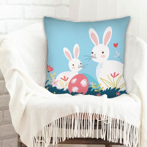 Housse de coussin décorative à la mode pour la maison lavable pour la Saint-Valentin, la Fête des Mères et des Pères (1/5)