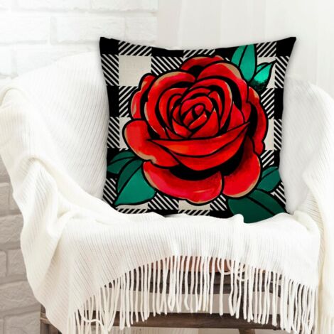 Housses de coussin de décoration résistant pour salon chambre à coucher décoration de la saint-valentin (1/5)