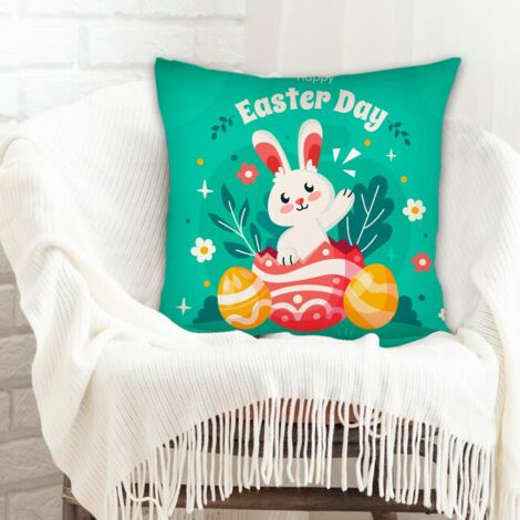 Housse de coussin carréerésistant au lavage pour salon chambre à coucher décoration de la saint-valentin (1/5)