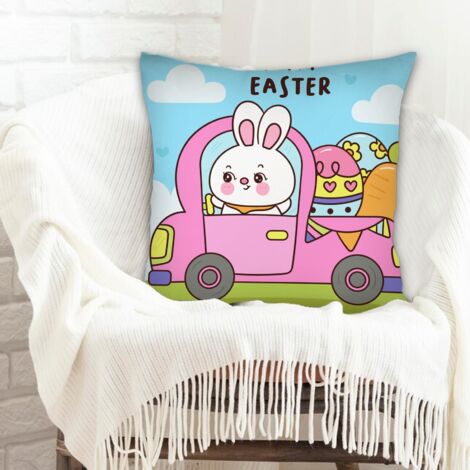 Housse de coussin moderne design doux et respirant pour la Saint-Valentin, la Fête des Mères, la Fête des Pères, l'Action de grâce, Noël (1/5)
