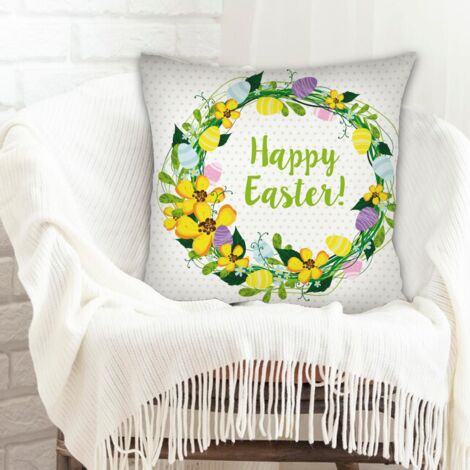 Housse de coussin décorative à la mode pour la maison rustique pour salon chambre à coucher décoration de la saint-valentin (1/5)