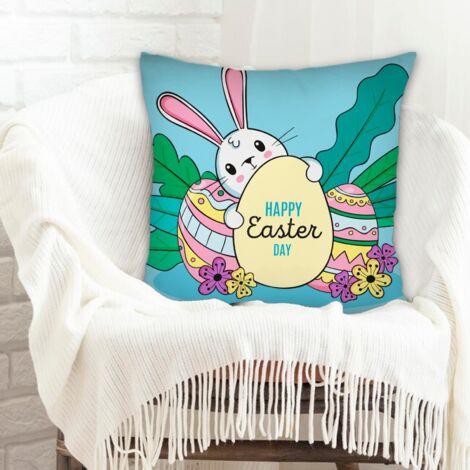 Housses de coussin en polyester résistante inaltérable pour la Saint-Valentin, la Fête des Mères, la Fête des Pères, l'Action de grâce, Noël (1/5)