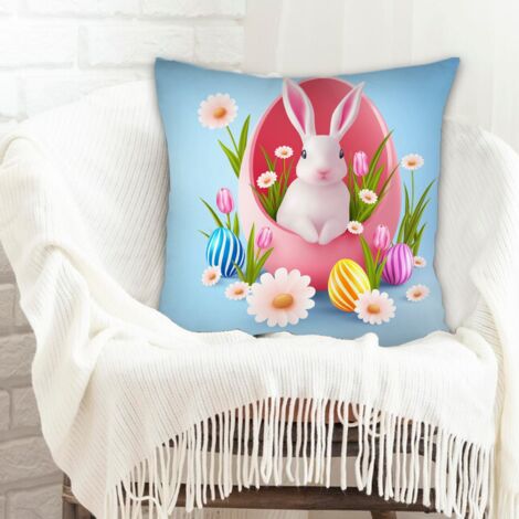 Housse de coussin carréeanti-ride pour Noël, anniversaire, ou toute occasion (1/5)