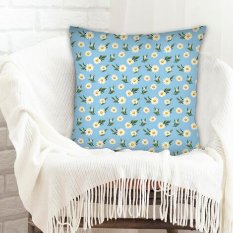 Housse de coussin carréesolide pour la Saint-Valentin, mariage, anniversaire, naissance de bébé (1/5)
