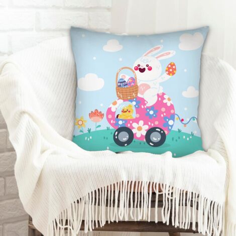 Housse de coussin de salon inaltérable pour anniversaire, naissance de bébé, la Saint-Valentin (1/5)