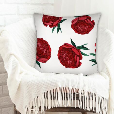 Housse de coussin de salon léger pour couple mère père famille amis amoureux animaux de compagnie (1/5)