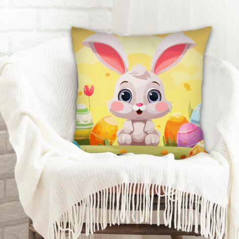 Housse de coussin pour décoration intérieure facile d'entretien pour commémoratif de remise de diplôme (1/5)