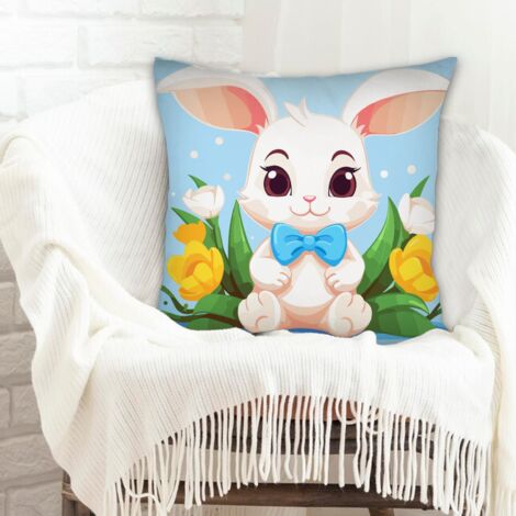Housse de coussin pour décoration intérieure cachée zippée pour canapé, chambre, salon (1/5)