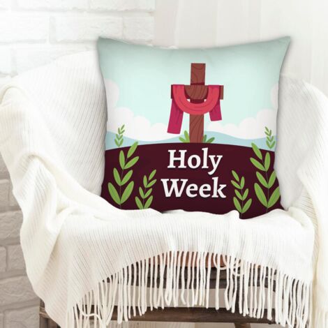 Housses de coussin en polyester résistante élégant pour la saint-valentin, mariage (1/5)