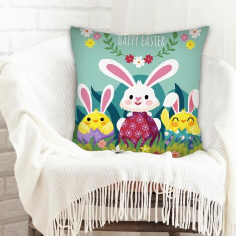 Housse de coussin décorative à la mode pour la maison résistant au lavage pour la Fête des Mères et des Pères (1/5)