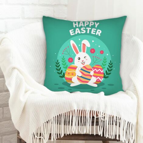 Housses de coussin en polyester résistante anti-ride pour anniversaire de mariage la saint-valentin (1/5)