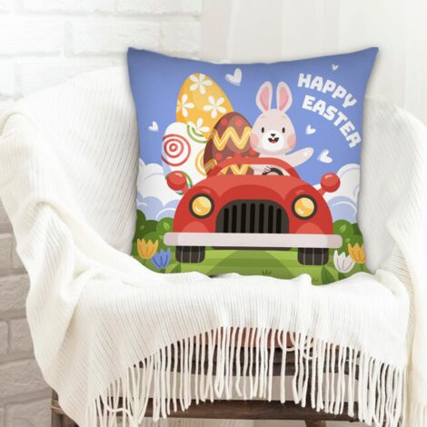 Housse de coussin sans coussin déhoussable pour canapé chambre salon décoration de la saint-valentin (1/5)