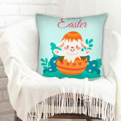 Housse de coussin pour décoration intérieure à fermeture éclair invisible pour chambre à coucher salon décoration de la saint-valentin (1/5)