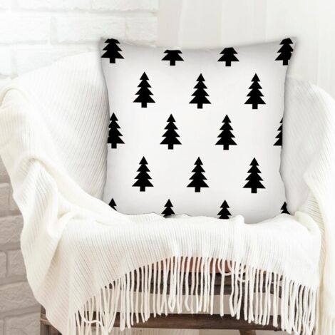 Housses de coussin en polyester résistante anti-ride pour canapé, chambre, salon (1/5)