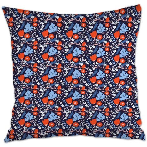 Housses de coussin en polyester résistante anti-ride pour cadeau d'anniversaire (1/5)