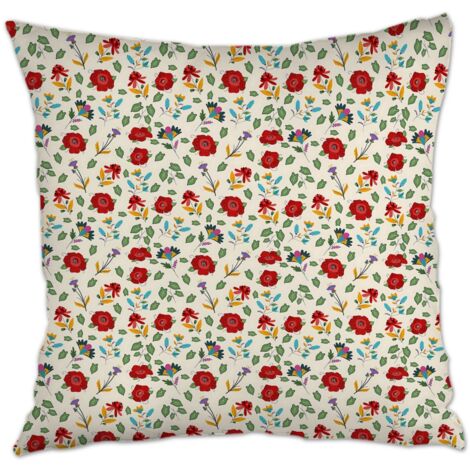 Housse de coussin 45x45 cm carrée anti-ride pour décoration de Pâques pour la maison (1/5)