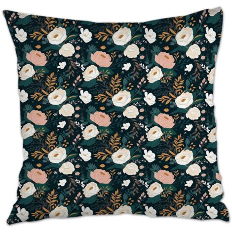 Housse de coussin sans coussin 45x45 incolore pour la Saint-Valentin, mariage, anniversaire, Noël, l'Action de grâce (1/5)